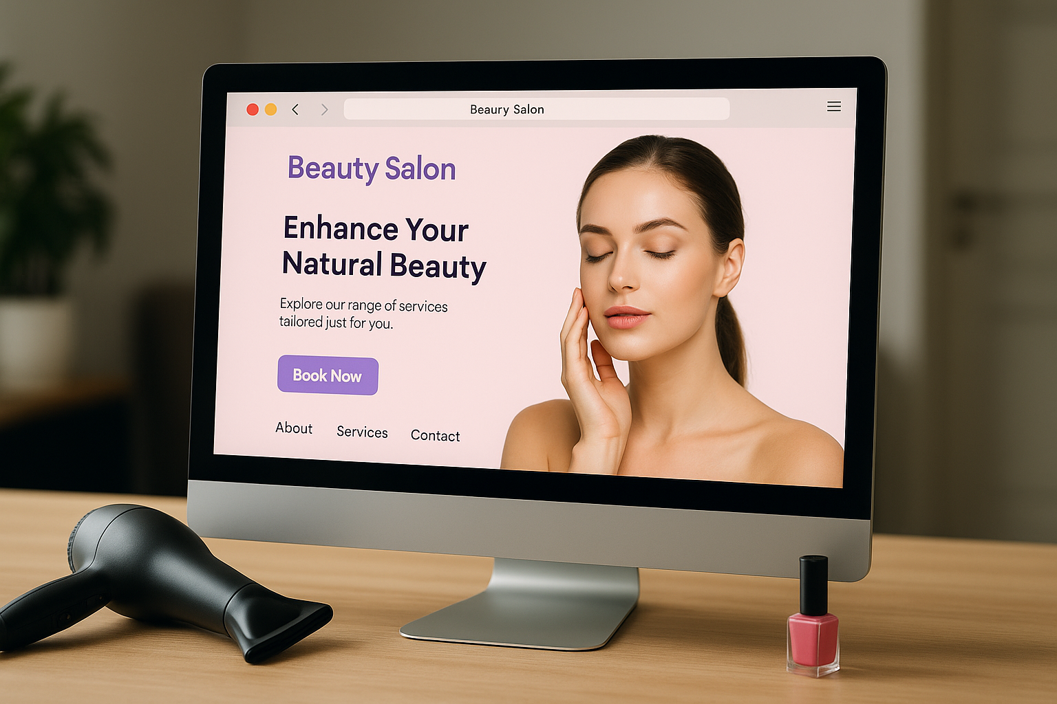 Beauty Web Studio Hero